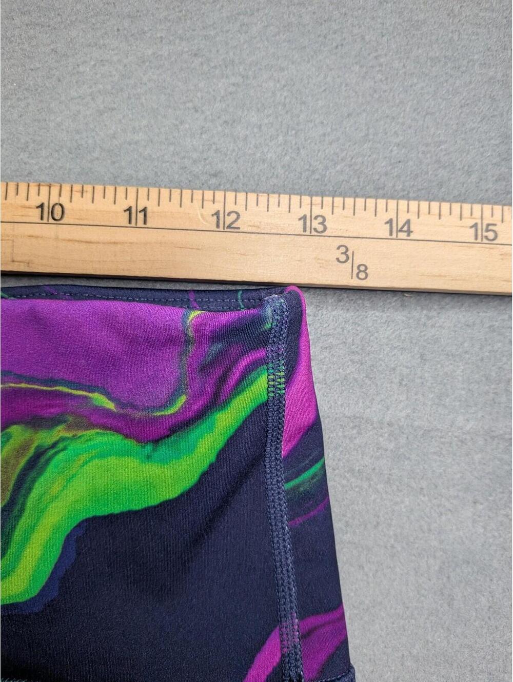 Fabletics Leggings Womens M Multicolor Motion365 High Waist Ankle Pockets Yoga - Picture 6 of 10